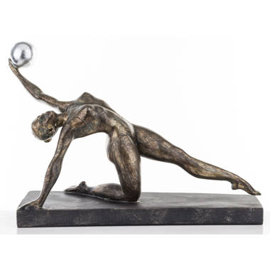 KARE Design Deco Object Nude Man Thinking 10cm | Wayfair.co.uk